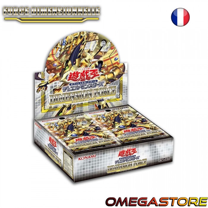 Display - Yu-Gi-Oh! - Force Dimensionnelle - 24 Boosters - Scellé - Français