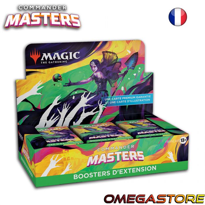 Boite de 30 boosters d'extension - Commander Master - Magic : The Gathering