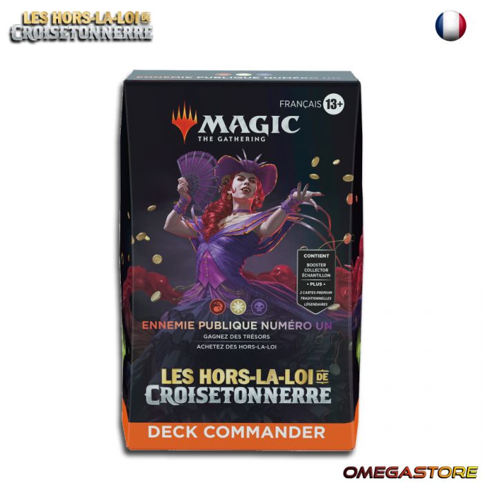 Deck Commander Magic: The Gathering Les hors-la-loi de Croisetonnerre - Ennemie publique numéro un